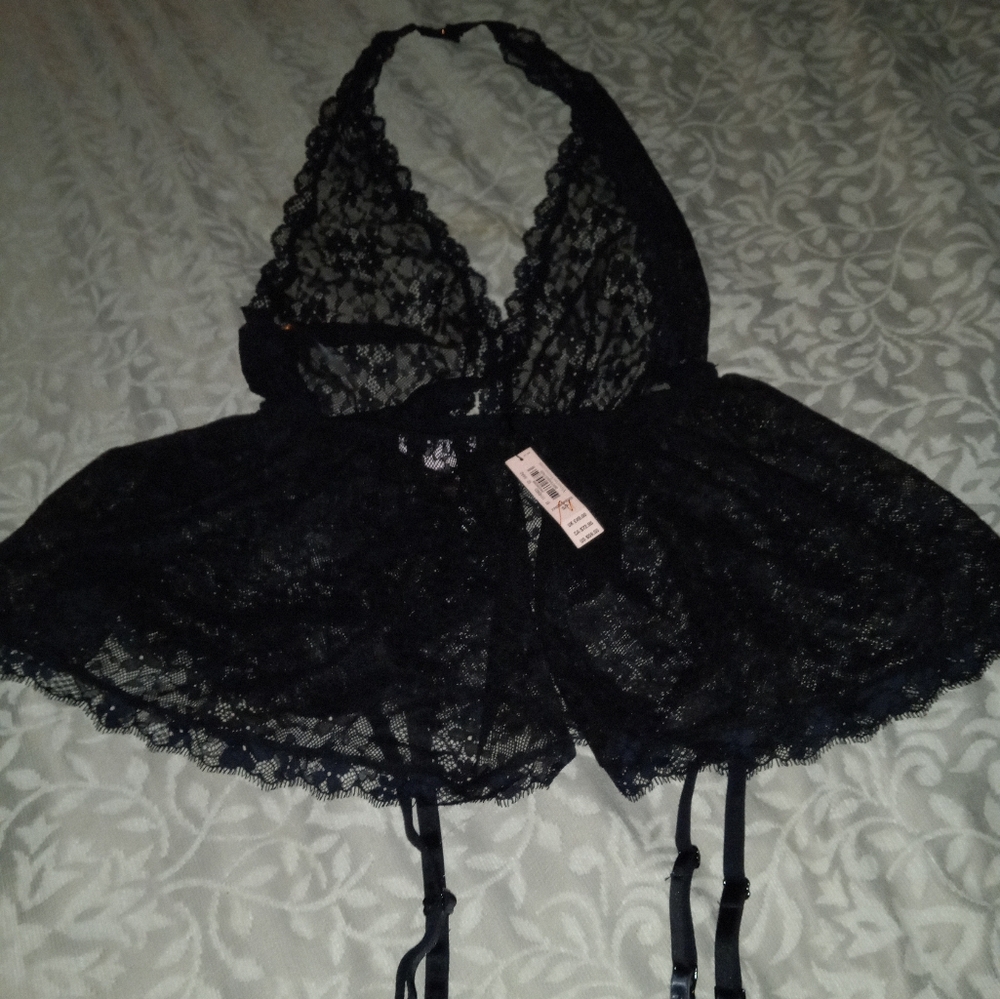 Black Lace Nightie